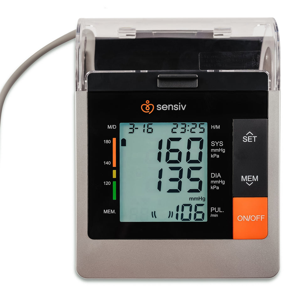 Sensiv Upper Arm Blood Pressure Monitor-Digital Blood Pressure Monitor Sensiv Desk Model