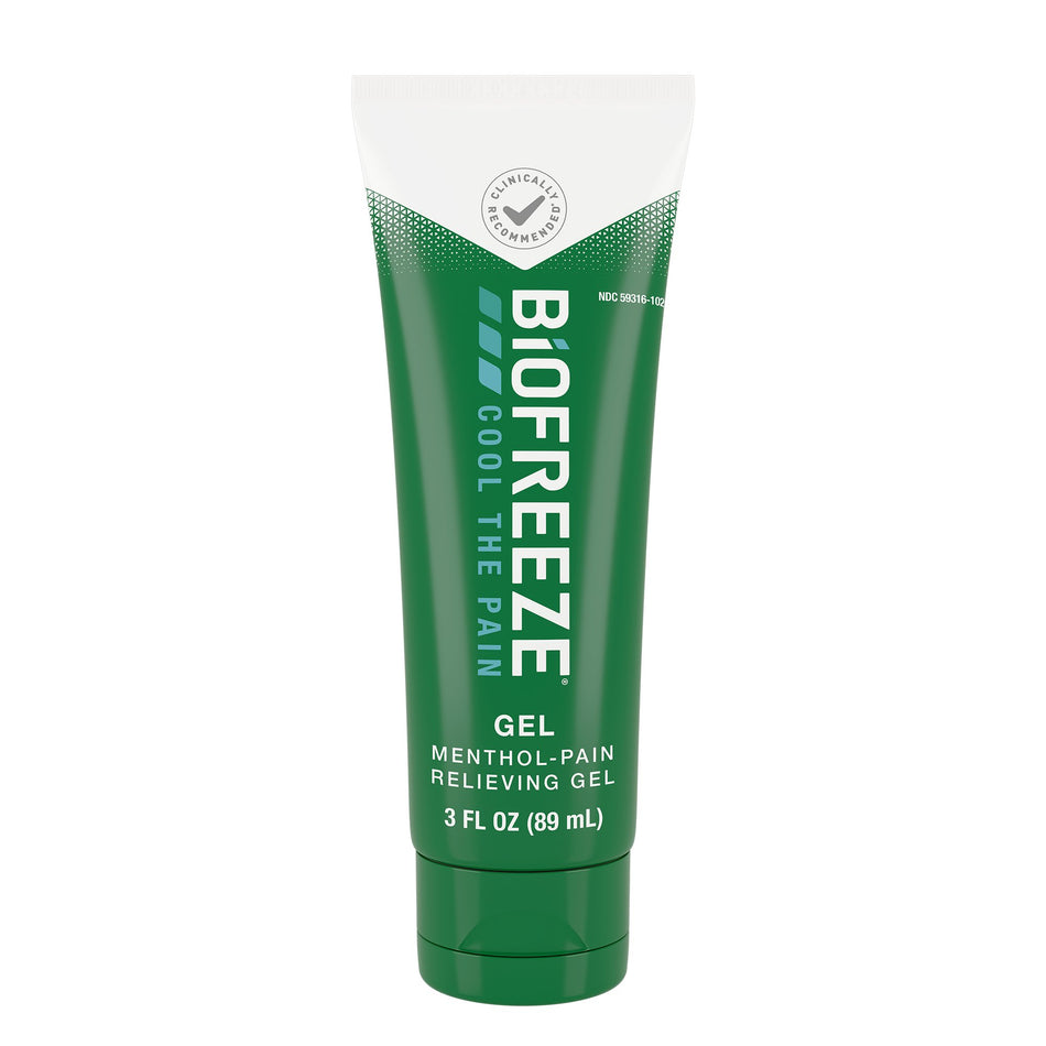Biofreeze� Menthol Pain Relief Gel-Topical Pain Relief Biofreeze� 5% Strength Menthol Gel 3 oz.