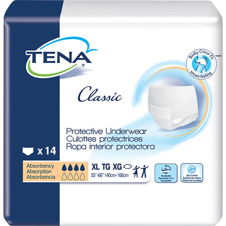 Tena® Classic Absorbent Underwear, Extra Large - Incontinence>Adult Briefs and Protective Undergarments - Essity HMS North...