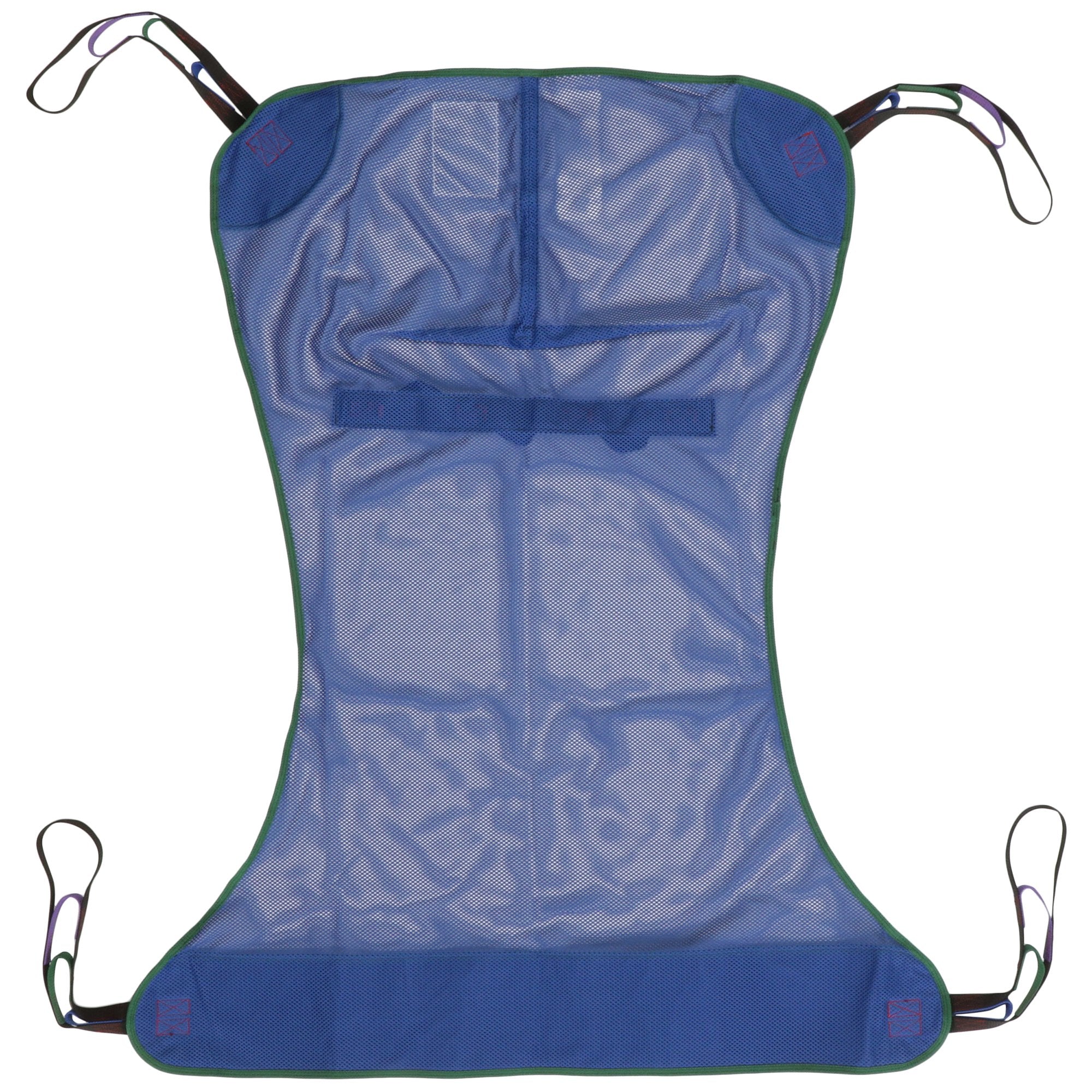 McKesson Mesh Full Body Sling, Large-Full Body Patient Sling McKesson 4 or 6 Point Cradle Without Head Support Large 600 lbs. Weight Capacity