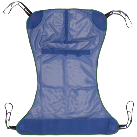 McKesson Mesh Full Body Sling, Large-Full Body Patient Sling McKesson 4 or 6 Point Cradle Without Head Support Large 600 lbs. Weight Capacity