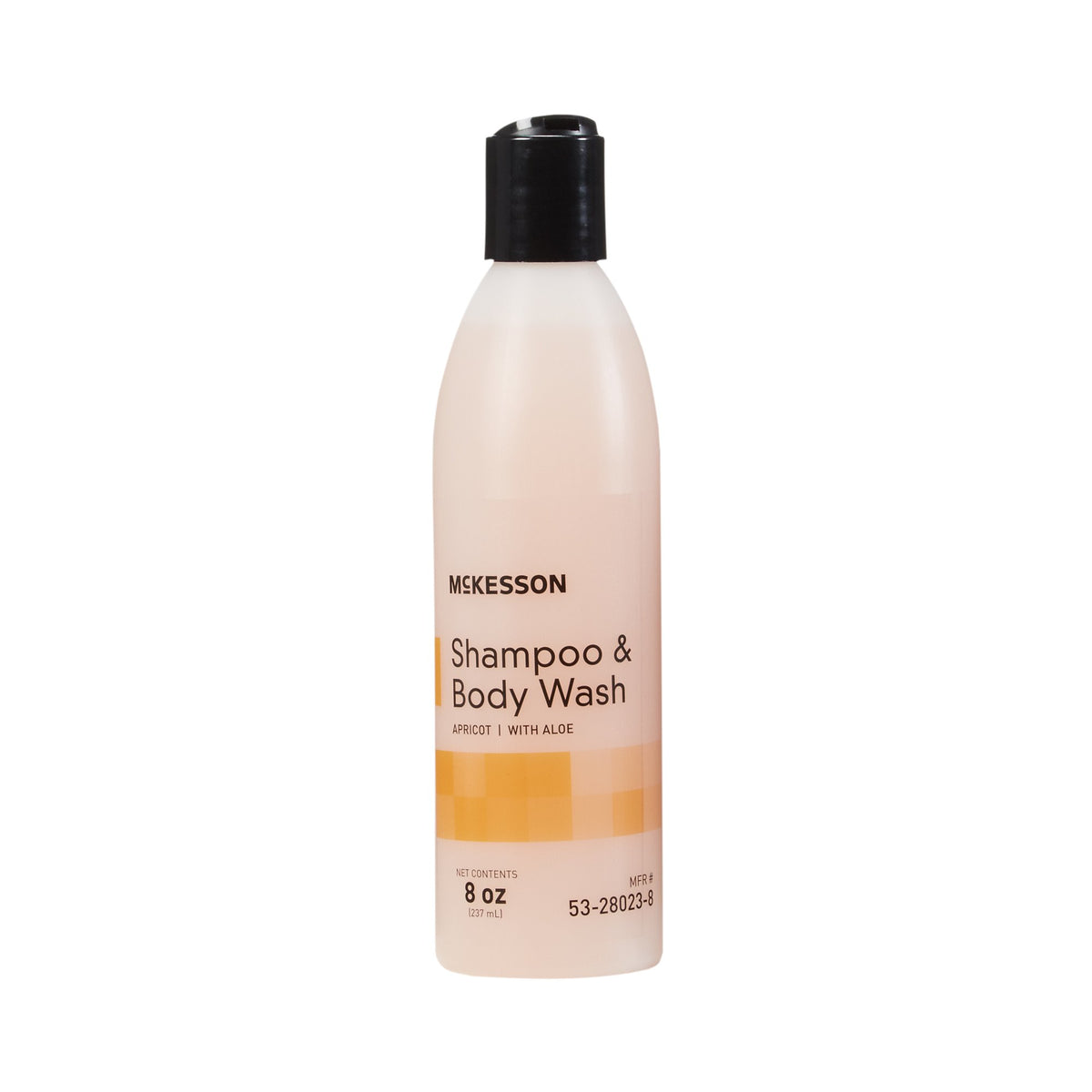 McKesson Shampoo and Body Wash, Apricot Scent, 8 oz. Squeeze Bottle-Shampoo and Body Wash McKesson 8 oz. Flip Top Bottle Apricot Scent