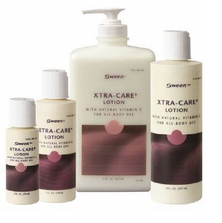 Sween Xtra-Care Lotion, 21 oz. Pump Bottle-Hand and Body Moisturizer Sween Lotion 21 oz. Pump Bottle Scented Lotion CHG Compatible