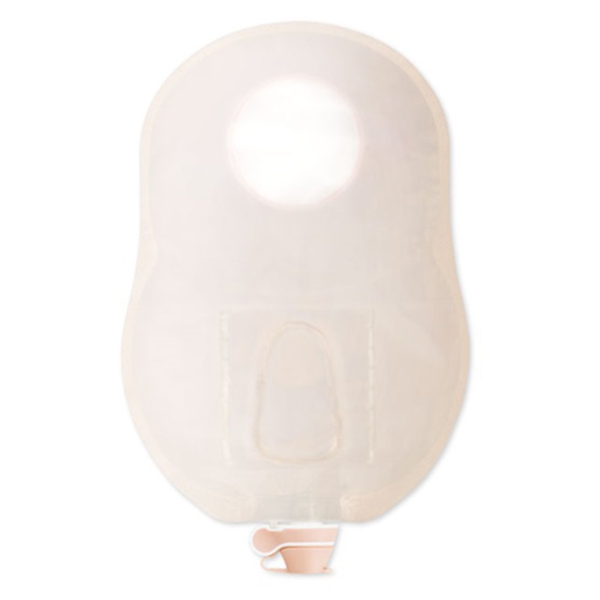 New Image™ Two-Piece Ultra-Clear Urostomy Pouch, 70 mm Flange, Blue Match - Ostomy>Ostomy Pouches - Hollister