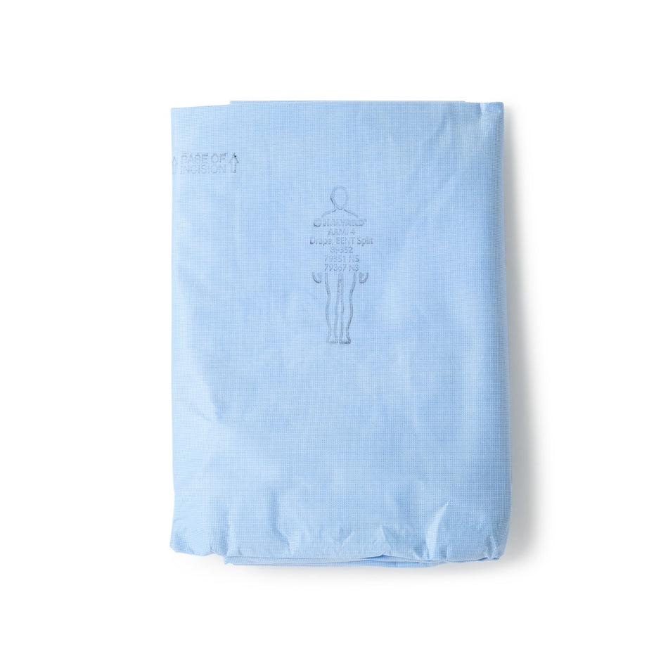 Halyard Sterile Split EENT Drape, 76 W x 124 L Inch-EENT Drape EENT Split Drape 76 W X 124 L Inch Sterile