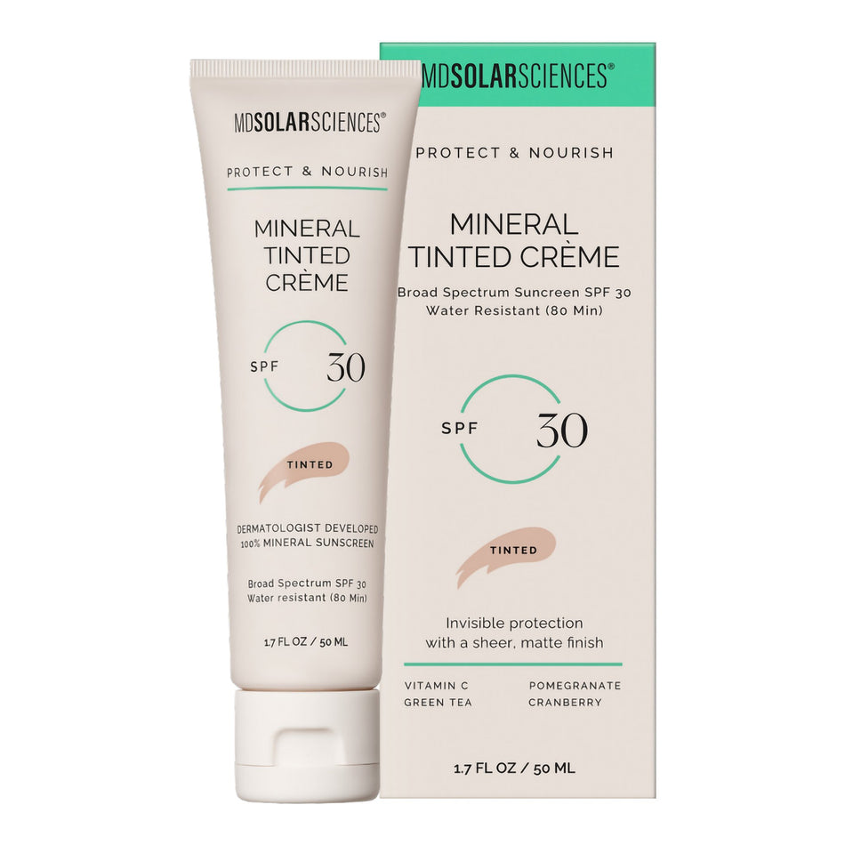 MDSolarSciences Mineral Tinted Crme Sunscreen-Sunscreen MDSolarSciences Mineral Tinted Crme SPF 30 Cream 1.7 oz. Tube