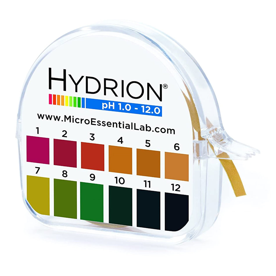 Hydrion® pH Paper in Dispenser, 1.0 – 12.0 - Clinical Laboratory>Laboratory Equipment>pH Indicators>pH Test Strips - Micro...