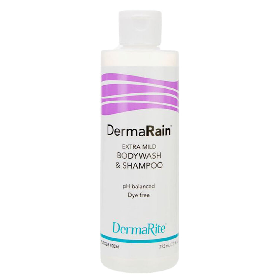 DermaRain� Shampoo and Body Wash 7.5 oz. Squeeze Bottle-Shampoo and Body Wash DermaRain� 7.5 oz. Flip Top Bottle Scented
