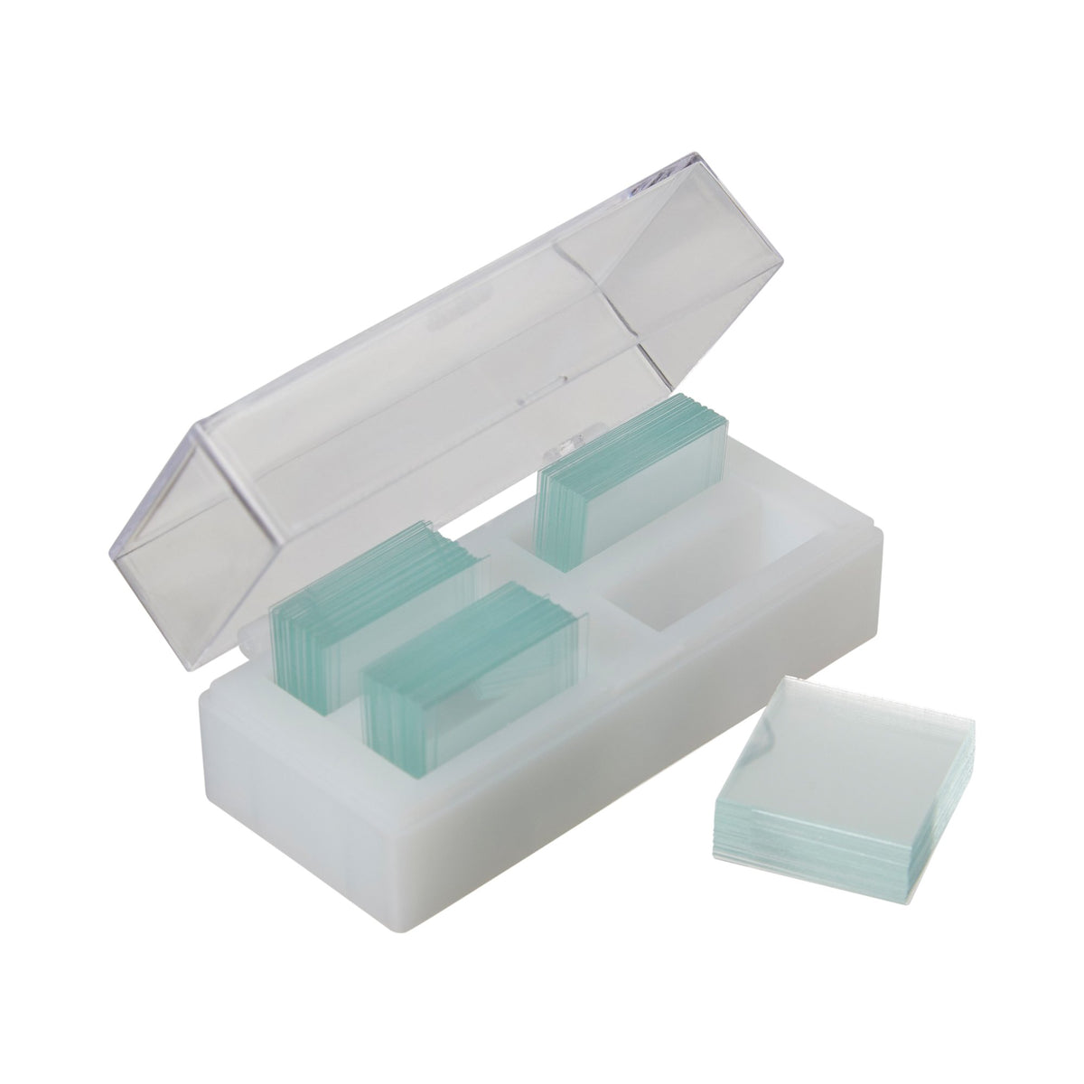 McKesson No. 2 Thickness Cover Glass, 22 x 22 mm - Clinical Laboratory>Laboratory Glassware and Plasticware>Slide Cover Sl...