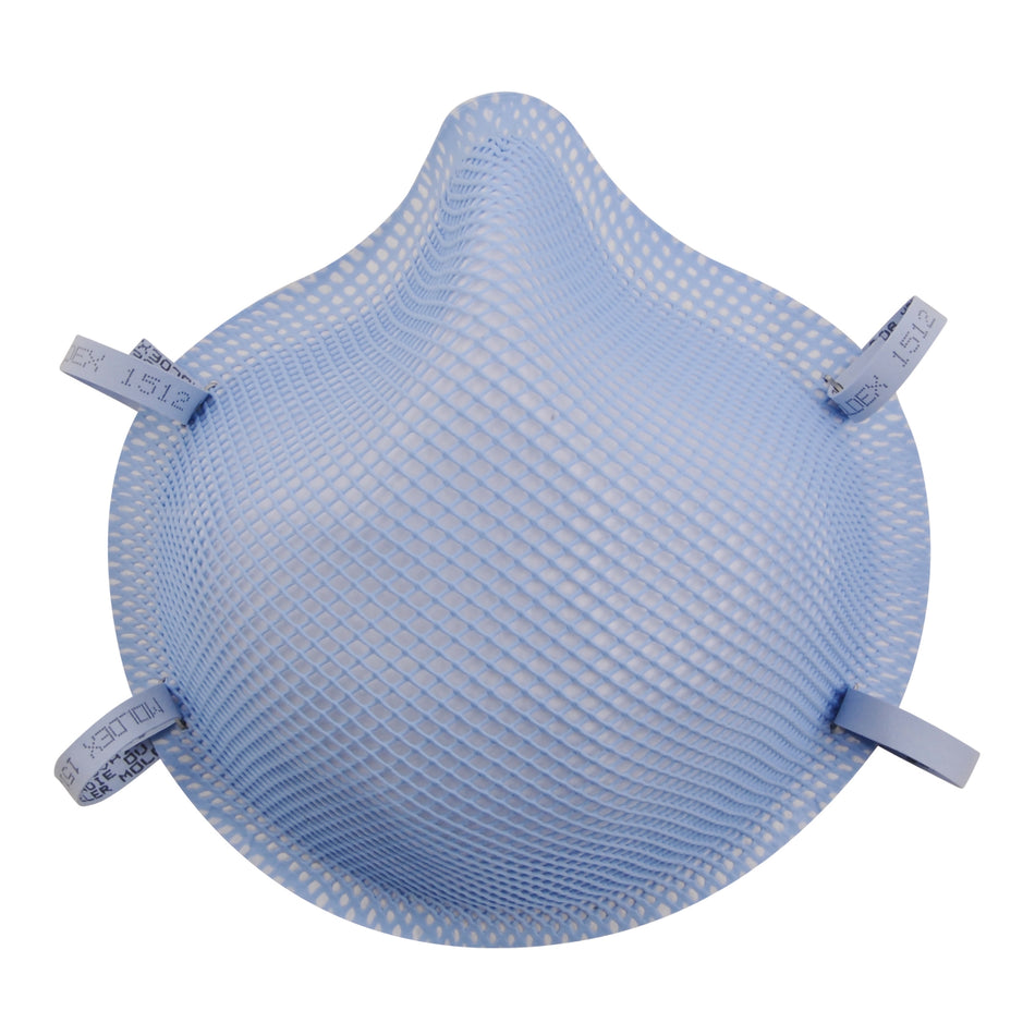 Moldex� Medical N95 Particulate Respirator / Surgical Mask, Medium, Blue-Particulate Respirator / Surgical Mask Moldex� Medical N95 Not Rated Elastic Strap Medium