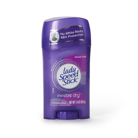 Lady Speed Stick Antiperspirant Deodorant, Shower Fresh-Antiperspirant / Deodorant Lady Speed Stick Solid 1.4 oz. Shower Fresh Scent