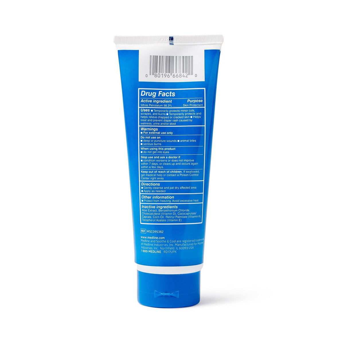Soothe & Cool® Skin Protectant 7 oz. Tube - Personal Hygiene>Skin Care>Moisturizers - Medline