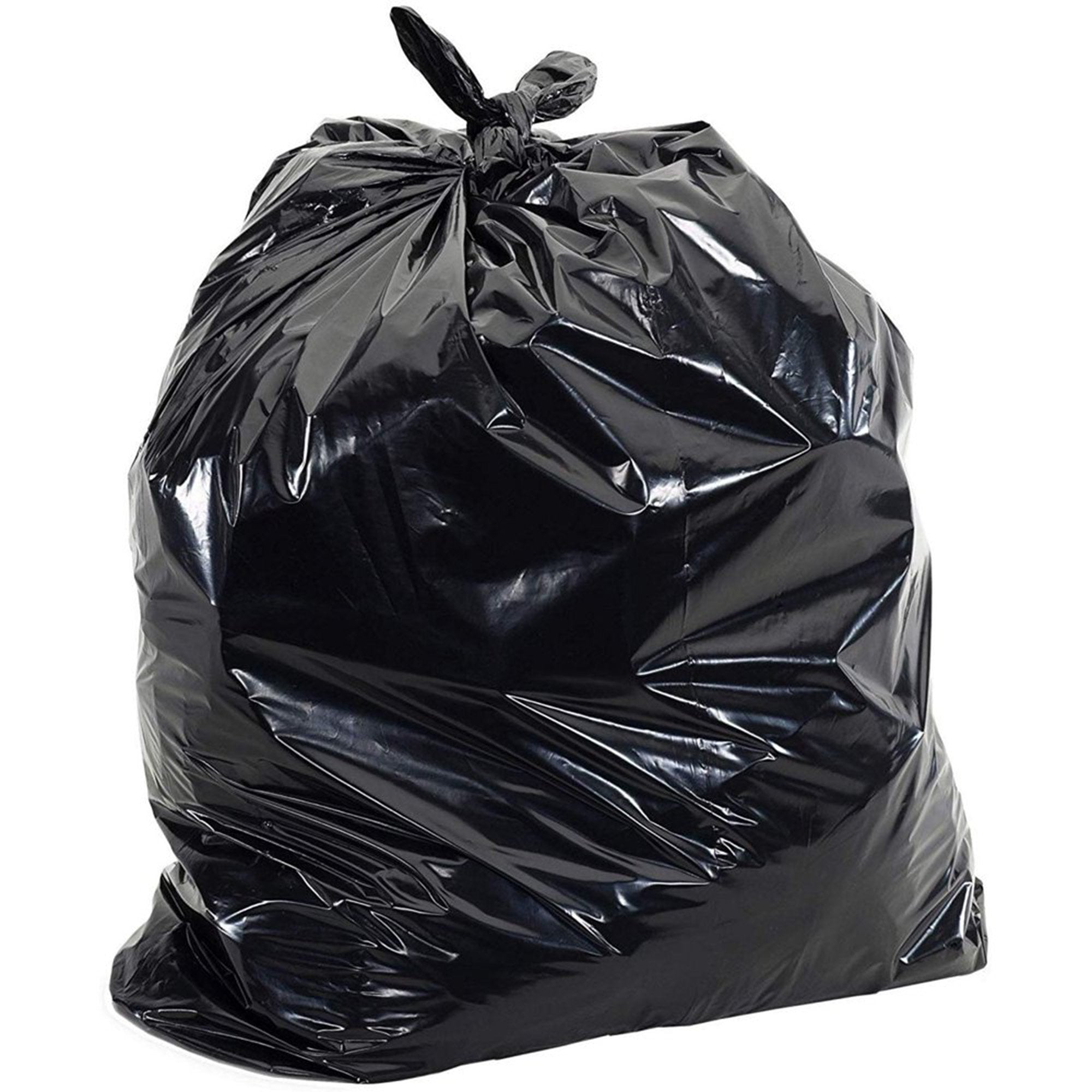 Pitt Plastics Trash Bag, Black, Star Seal Bottom, 38 x 58 Inch - Housekeeping>Bags>Trash Bags - I.B.S. Solutions (Pitt Pla...