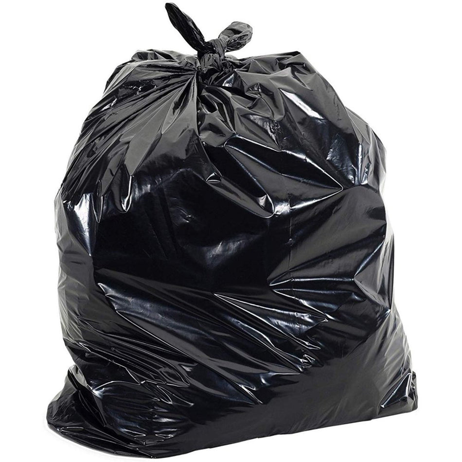 Pitt Plastics Trash Bag, Black, Star Seal Bottom, 38 x 58 Inch - Housekeeping>Bags>Trash Bags - I.B.S. Solutions (Pitt Pla...