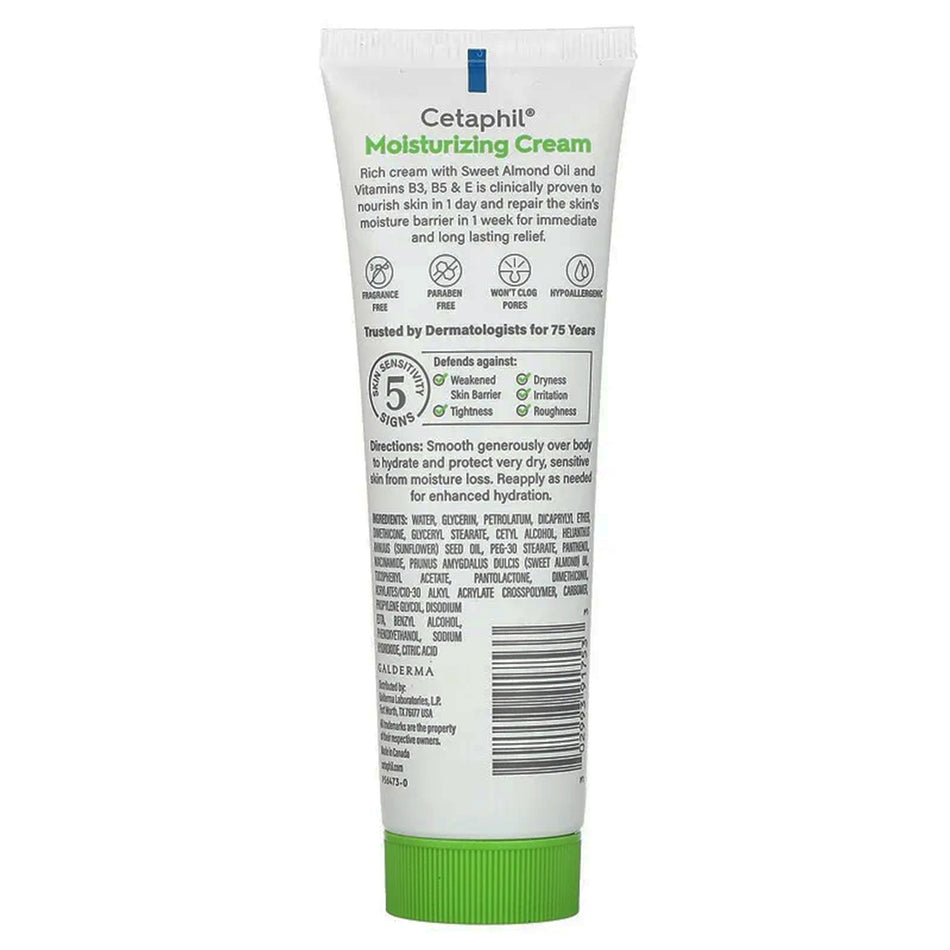 Cetaphil® Moisturizing Lotion Dry to Normal Sensitive Skin Unscented, 3 oz. Tube - Personal Hygiene>Skin Care>Moisturizers...