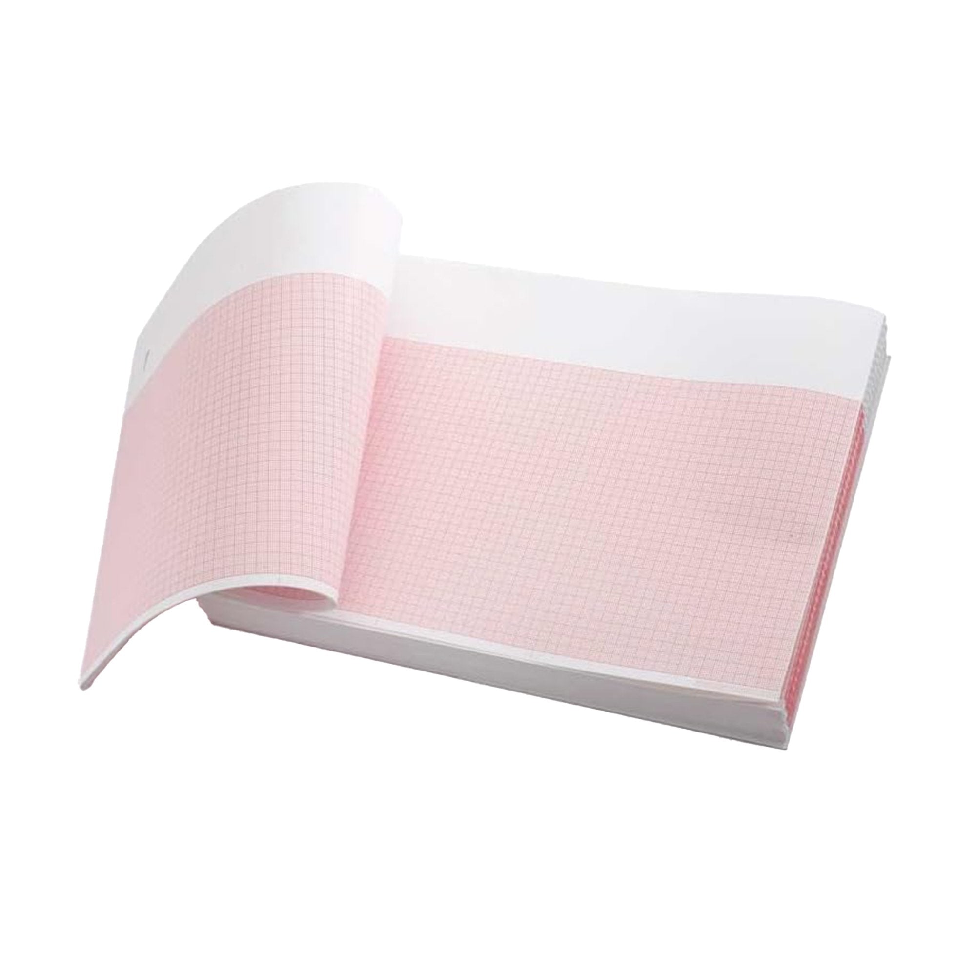 Hewlett Packard Recording Paper-Recording Chart Paper Hewlett Packard Z-Fold Red Grid