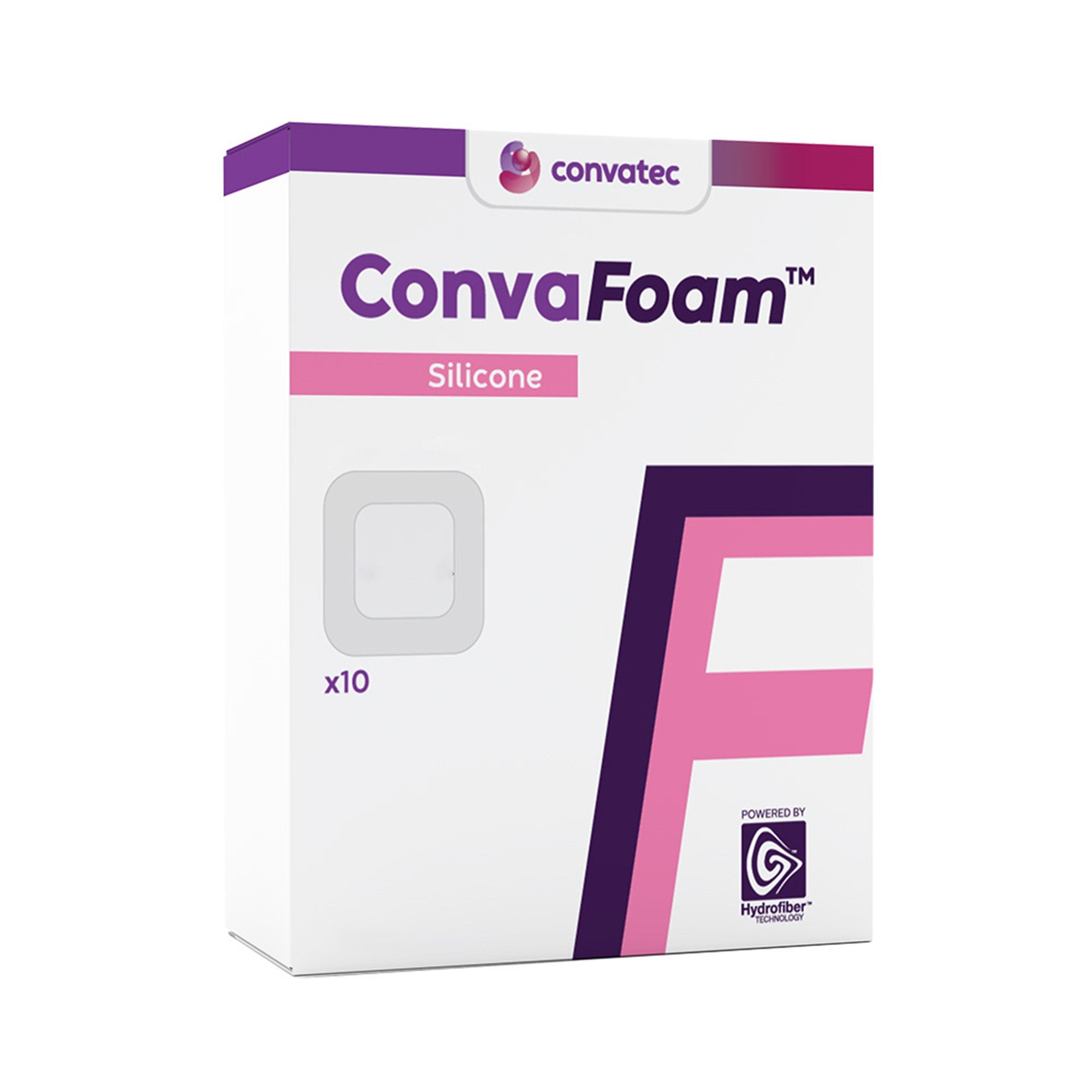 Foam Dressing ConvaFoam™ Silicone 6 X 6 Inch With Border Film Backing Silicone Adhesive Square Sterile - Wound Care>Advanc...