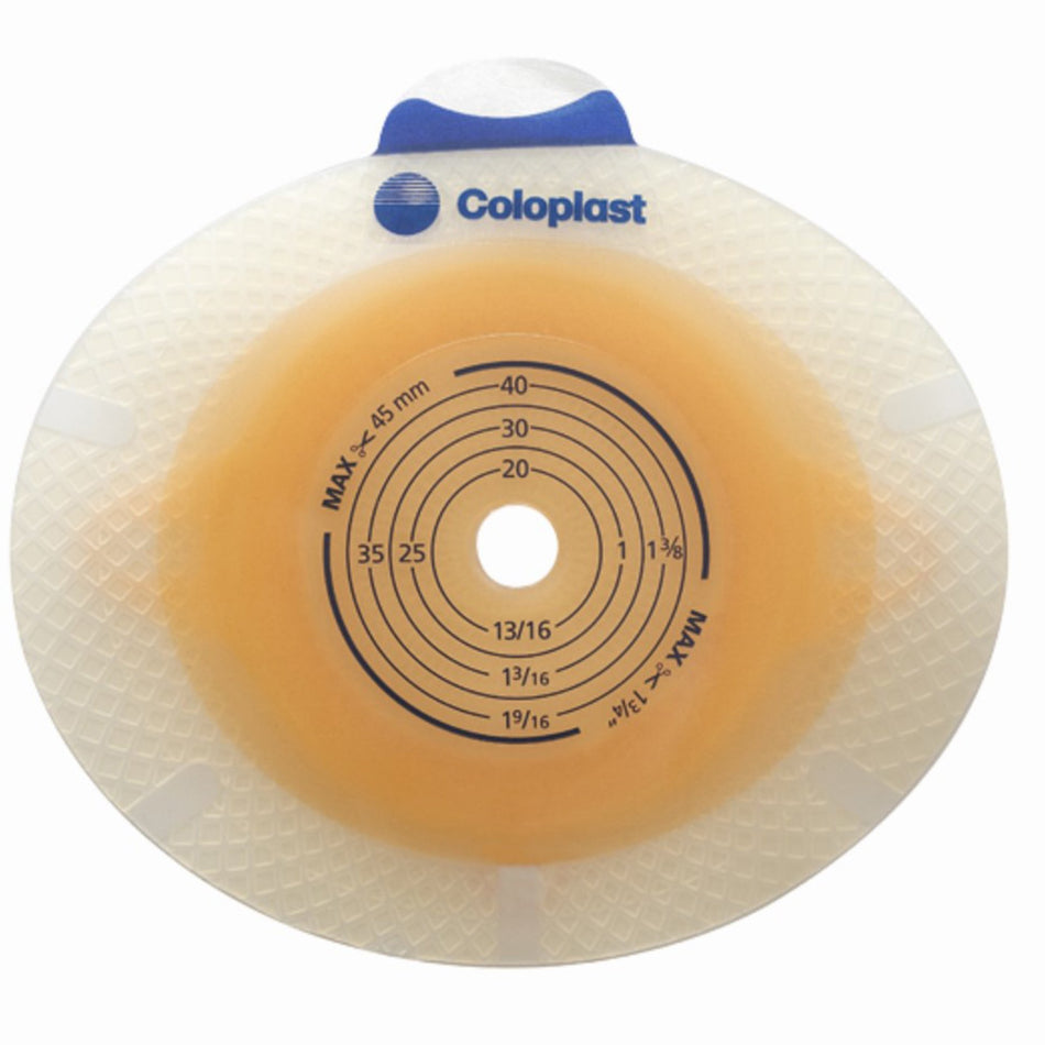 SenSura EasiClose Barrier With 5/8-1 Inch Stoma Opening-"Ostomy Barrier SenSura Click Trim to Fit, Standard Wear Double Layer Adhesive 60 mm Flange Blue Code System 5/8 to 1-11/16 Inch Opening"