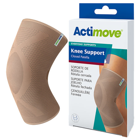Actimove Everyday Knee Support, Medium-Knee Support Actimove Everyday Supports Medium Without Fastening 14-1/4 to 16-1/4 Inch Knee Circumference Left or Right Knee