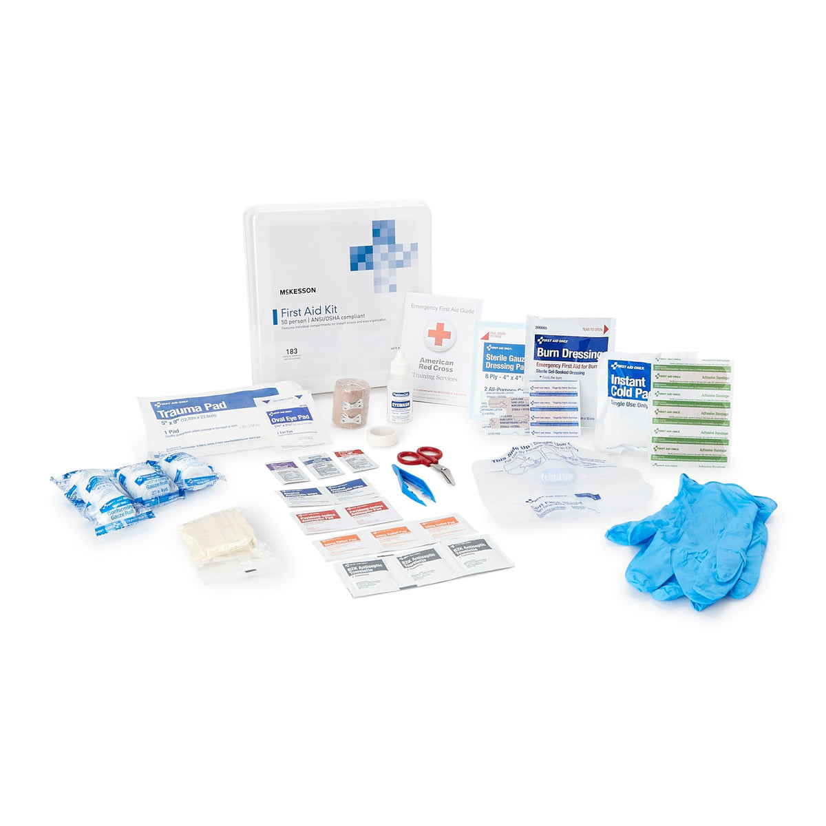 McKesson 50-Person First Aid Kit - Wound Care>Kits and Trays>First Aid Kits - McKesson Brand
