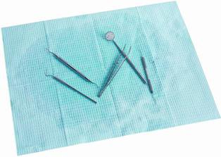 Durawick Nonsterile Blue Procedure Towel, 13 x 18 Inch-Procedure Towel Durawick 13 X 18 Inch Blue NonSterile