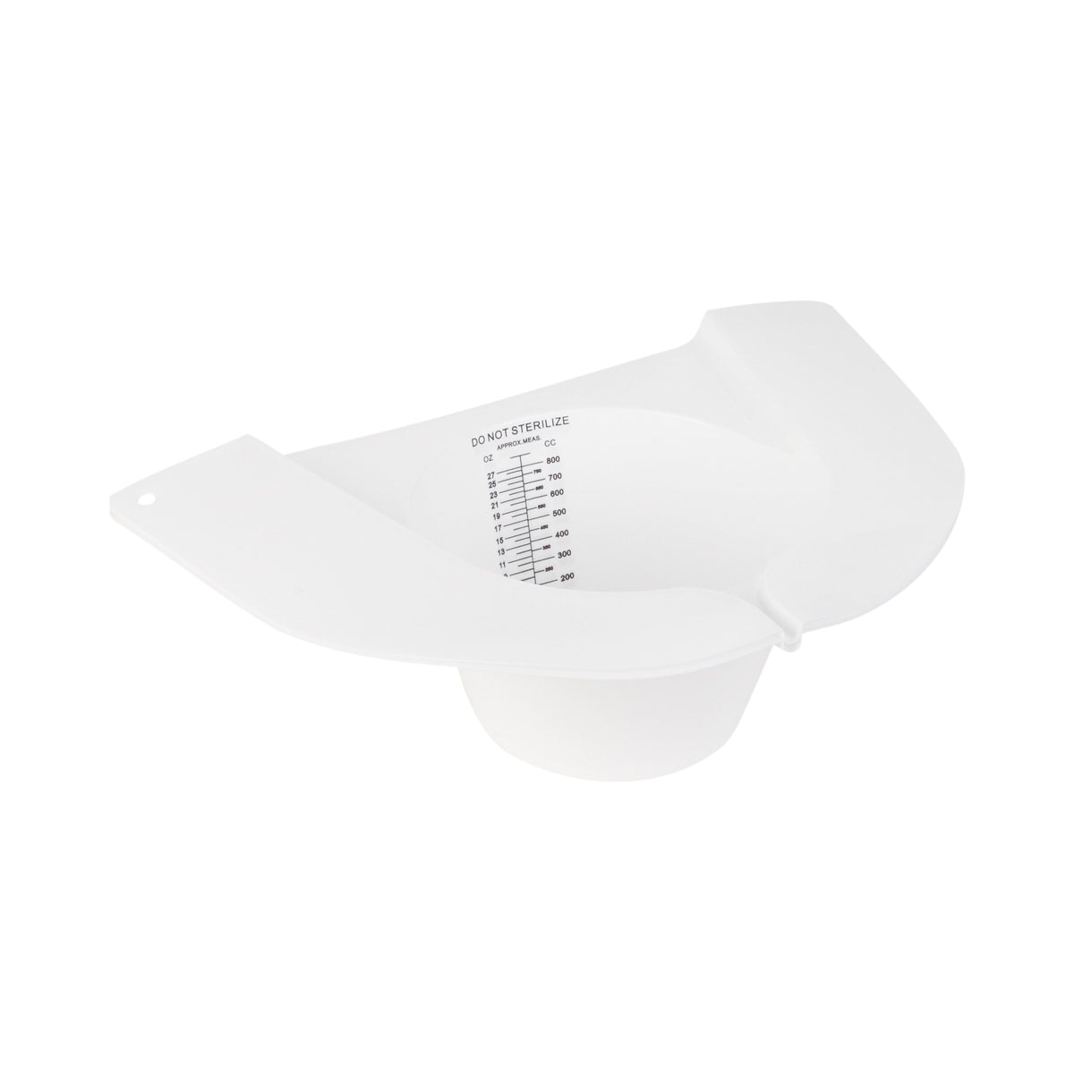 McKesson Commode Specimen Collector, 800 mL-Commode Specimen Collector McKesson 800 mL (27 oz.) Without Closure Unprinted NonSterile