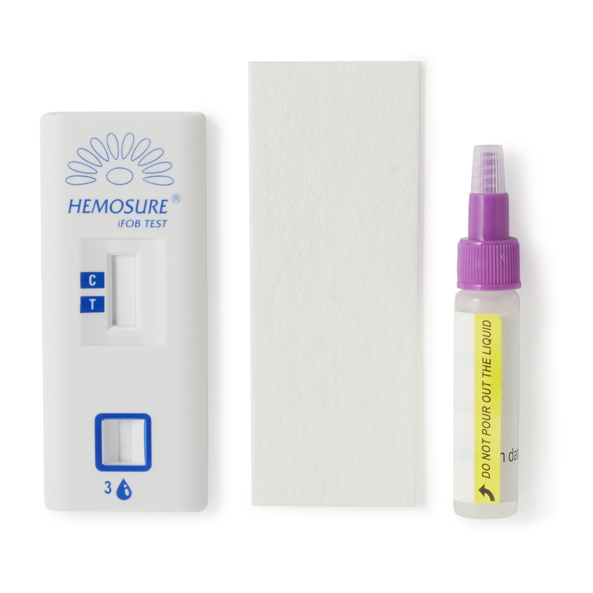 Hemosure Fecal Occult Blood (iFOB or FIT) Colorectal Cancer Screening Test Kit-Cancer Screening Test Kit Hemosure Fecal Occult Blood Test (iFOB or FIT) 30 Tests CLIA Waived