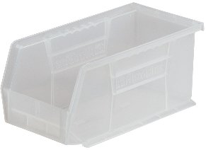 AkroBins® Storage Bin, Clear, 5 x 5.5 x 10.875 Inch - Housekeeping>Bins>Bins - Akro-Mils