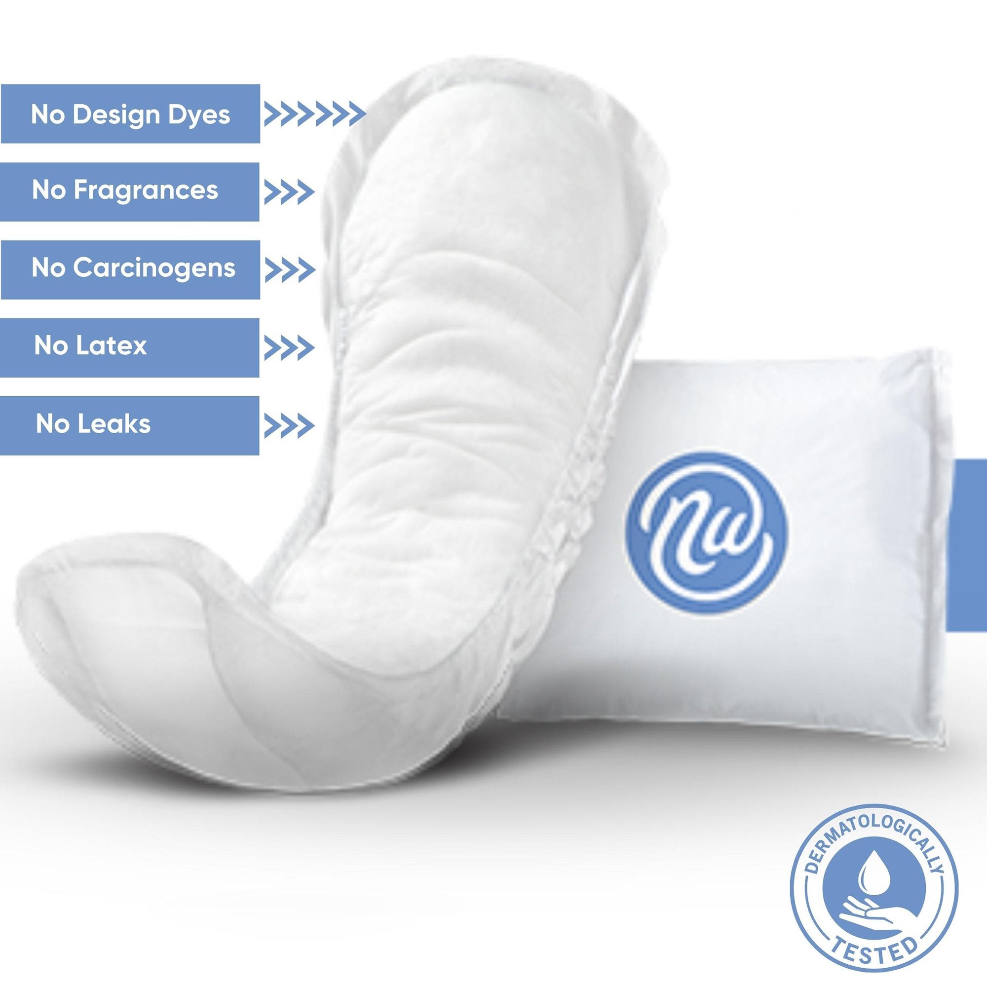 Nexwear Maximum Regular Bladder Control Pads - Incontinence>Incontinence Liners and Pads - Valrico LLC