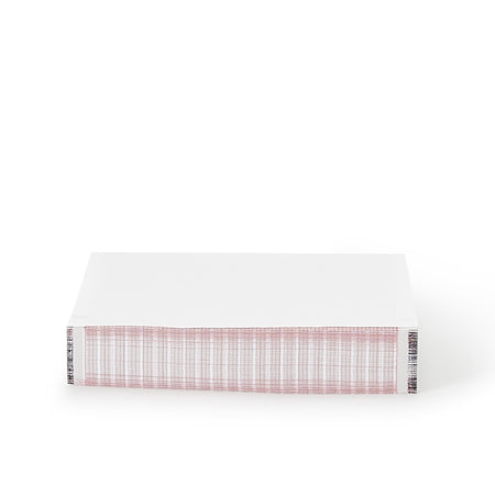 McKesson Thermal Diagnostic Recording Paper-Recording Chart Paper McKesson Z-Fold Red Grid