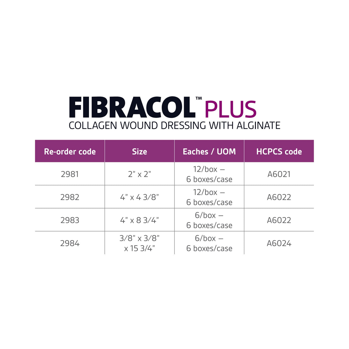 Systagenix Fibracol Plus Collagen/Alginate Dressing, 10 x 11 Centimeter-Collagen Dressing Fibracol Plus 4 X 4 Inch Square Sterile