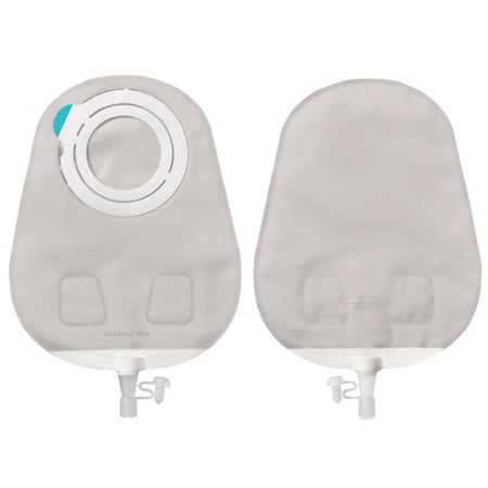 SenSura® Mio Flex 2-Piece Transparent Urostomy Pouch, Red Match - Ostomy>Ostomy Pouches - Coloplast