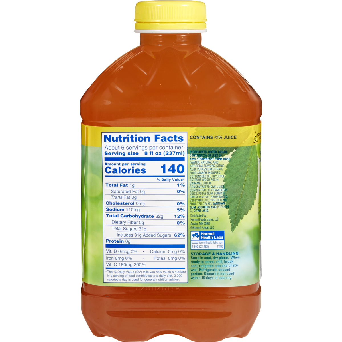 Thick & Easy® Clear Honey Consistency Kiwi Strawberry Thickened Beverage - Nutritionals and Feeding Supplies>Nutritionals>...