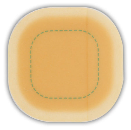 DuoDerm Signal Hydrocolloid Dressing, 5 x 5 Inch-Hydrocolloid Dressing DuoDERM Signal 5-1/2 X 5-1/2 Inch Square