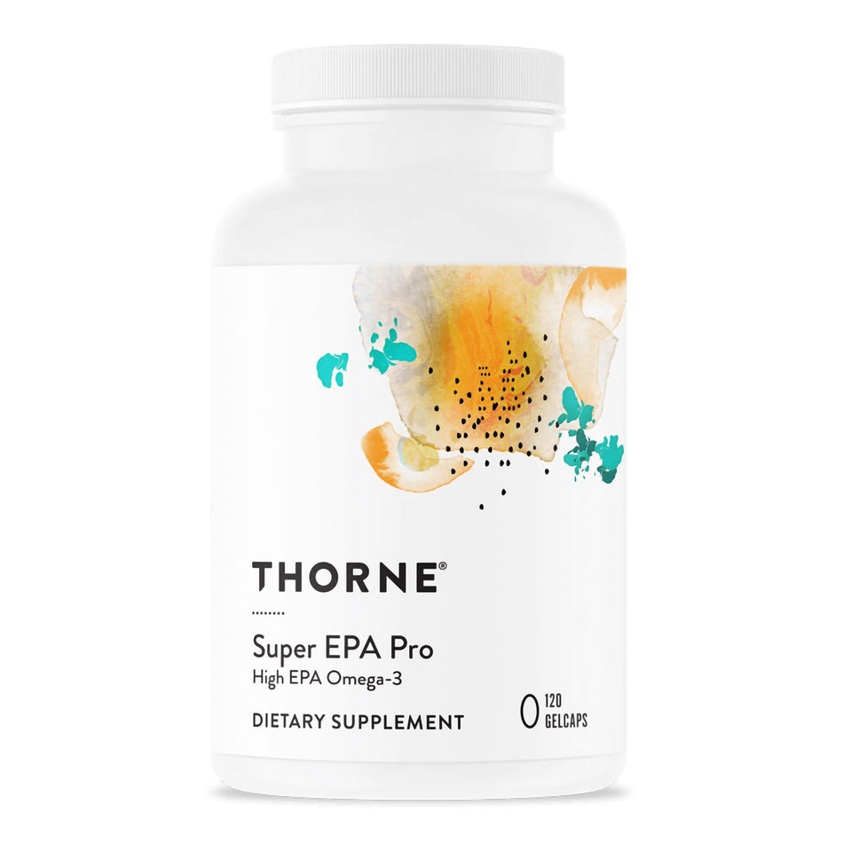 Thorne� Super EPA Pro High EPA Omega-3 Dietary Supplement-"Dietary Supplement THORNE� Super EPA Pro EPA / DHA 1,300 mg - 320 mg Strength Gelcap 120 Per Bottle"