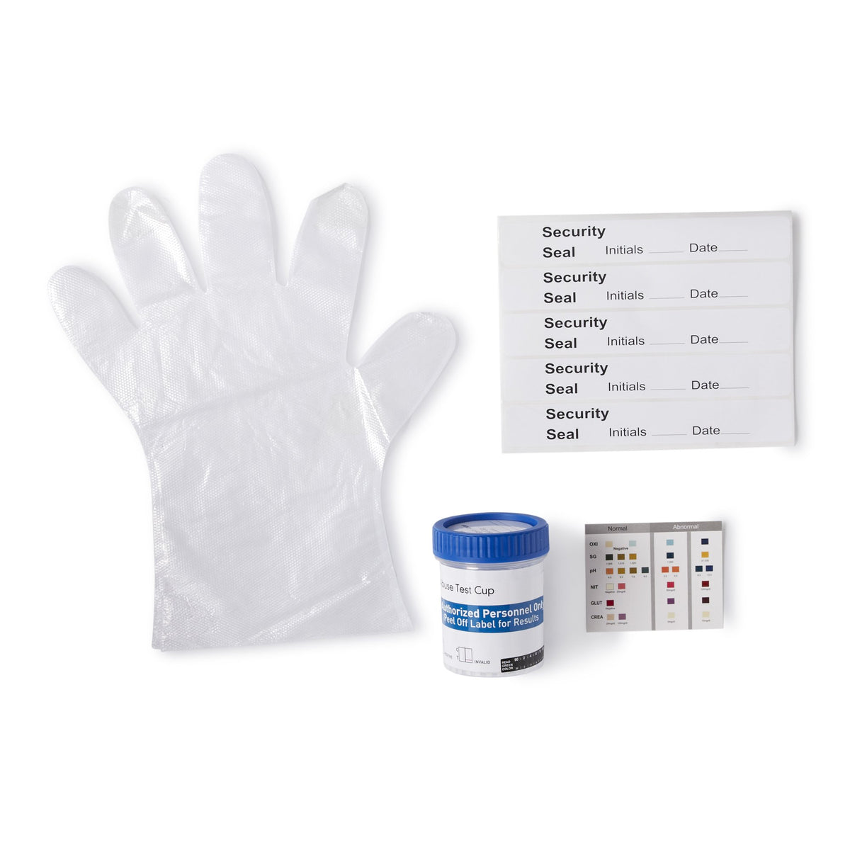 McKesson 12-Drug Panel with Adulterants Drugs of Abuse Test-"Drugs of Abuse Test Kit McKesson AMP, BAR, BZO, COC, mAMP/MET, MDMA, MOP300, MTD, OXY, PCP, TCA, THC (OX, pH, SG) 25 Tests CLIA Waived"