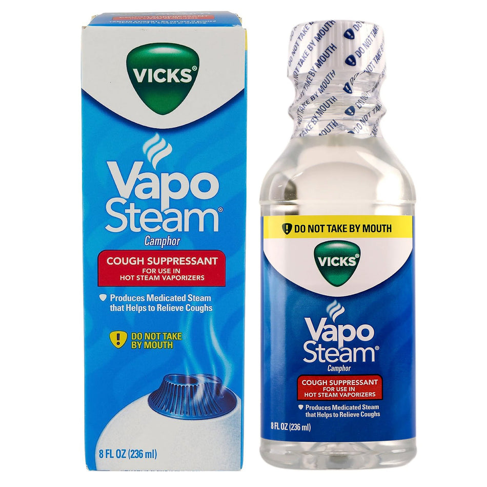 Vicks Vapo Steam® Cough Suppressant - Pharmaceuticals>Over the Counter>Cough and Cold Relief - Kaz Inc