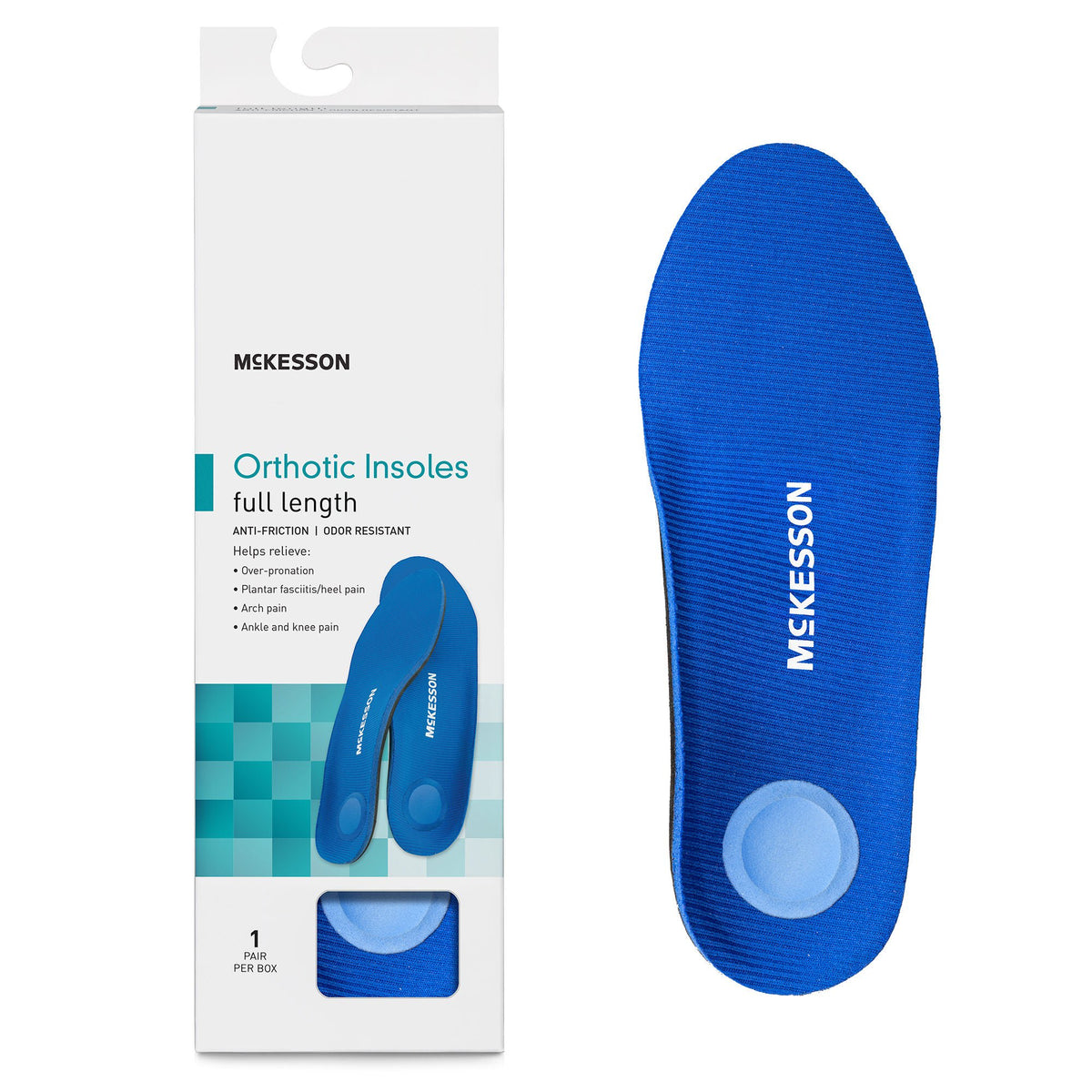 McKesson Insole, Size C - Orthopedic>Immobilizers, Splints and Supports>Lower Body>Shoe Inserts and Insoles - McKesson Brand