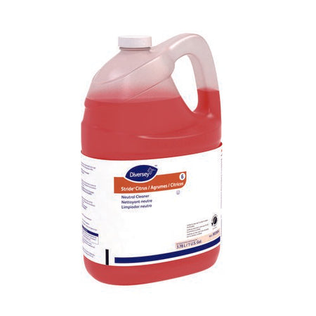 Floor Cleaner Diversey™ Stride® Liquid 1 gal. Jug Citrus Scent Manual Pour