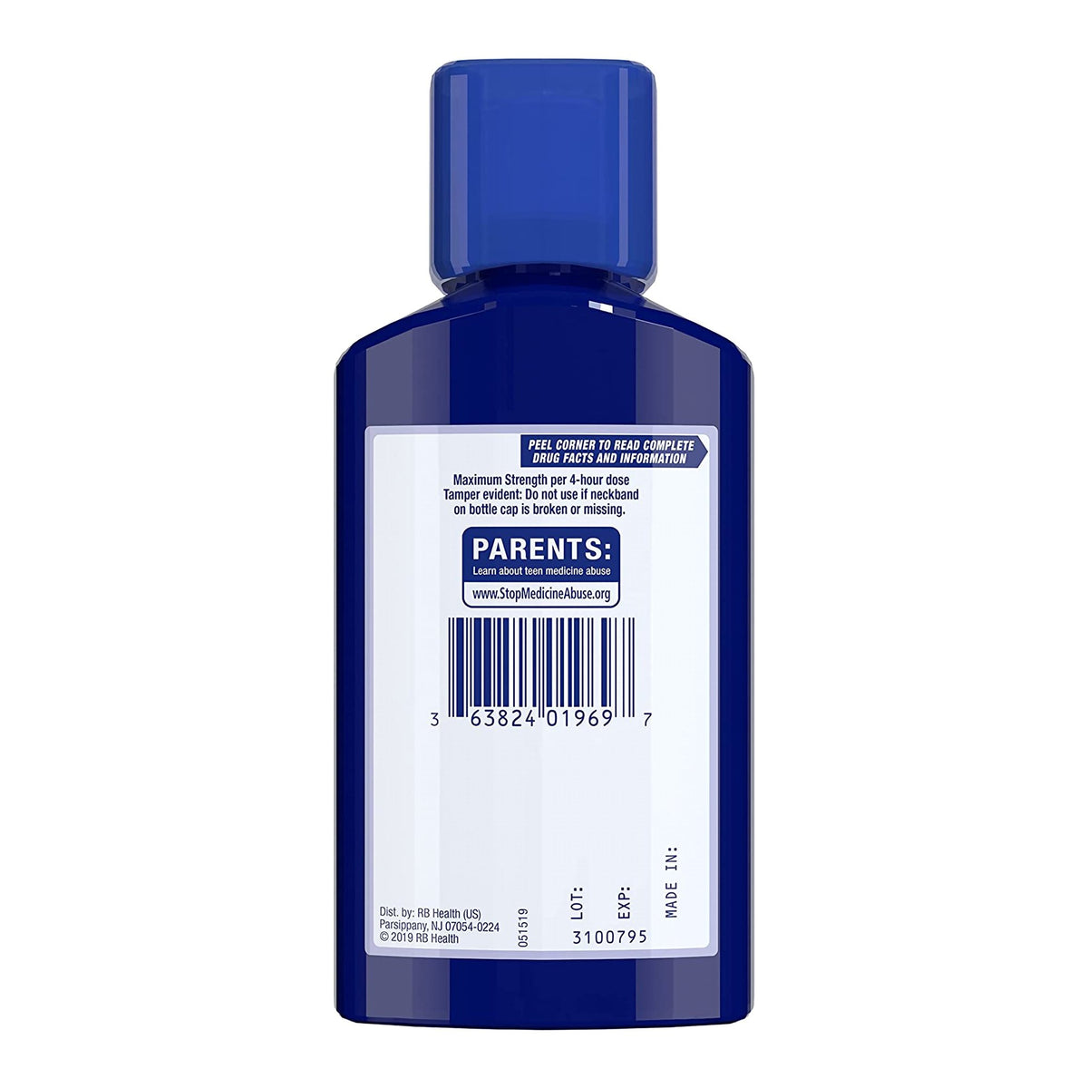 Mucinex Fast-Max Severe Congestion & Cough Liquid Maximum Strength-Cold and Cough Relief Mucinex Fast-Max 20 mg - 400 mg - 10 mg / 5 mL Strength Liquid 6 oz.
