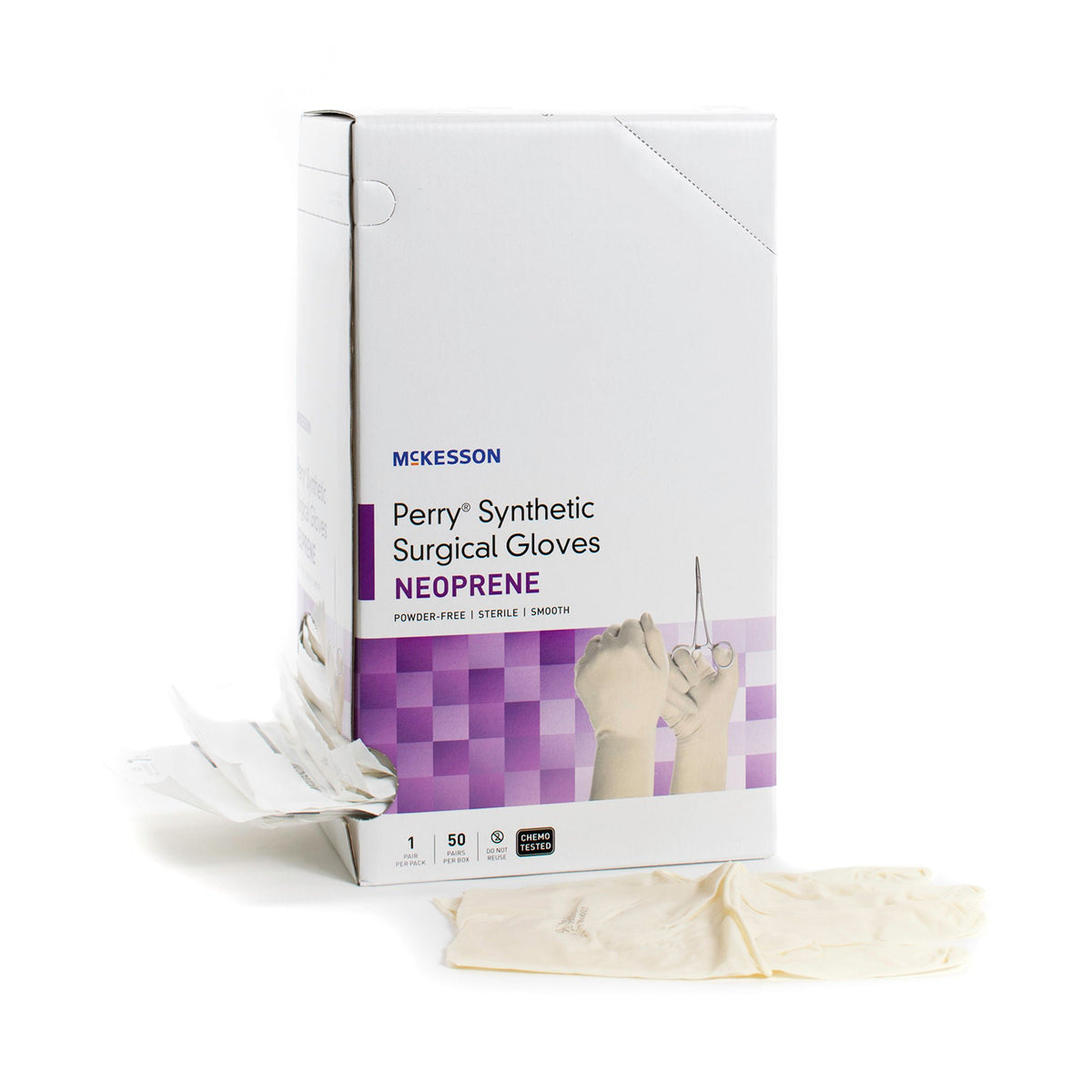 McKesson Perry® Polychloroprene Surgical Glove, Size 6, Cream - Gloves>Surgical Gloves - McKesson Brand