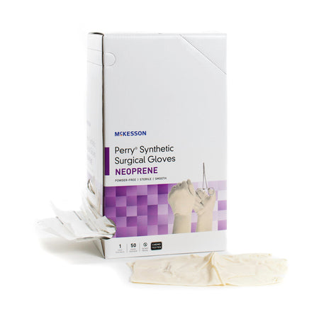 McKesson Perry® Polychloroprene Surgical Glove, Size 6, Cream - Gloves>Surgical Gloves - McKesson Brand