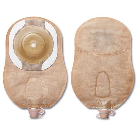 CeraPlus One-Piece Drainable Beige Urostomy Pouch, 9 Inch Length, 7/8 Inch Stoma-"Urostomy Pouch CeraPlus One-Piece System 9 Inch Length Soft Convex, Pre-Cut 7/8 Inch Stoma Drainable"