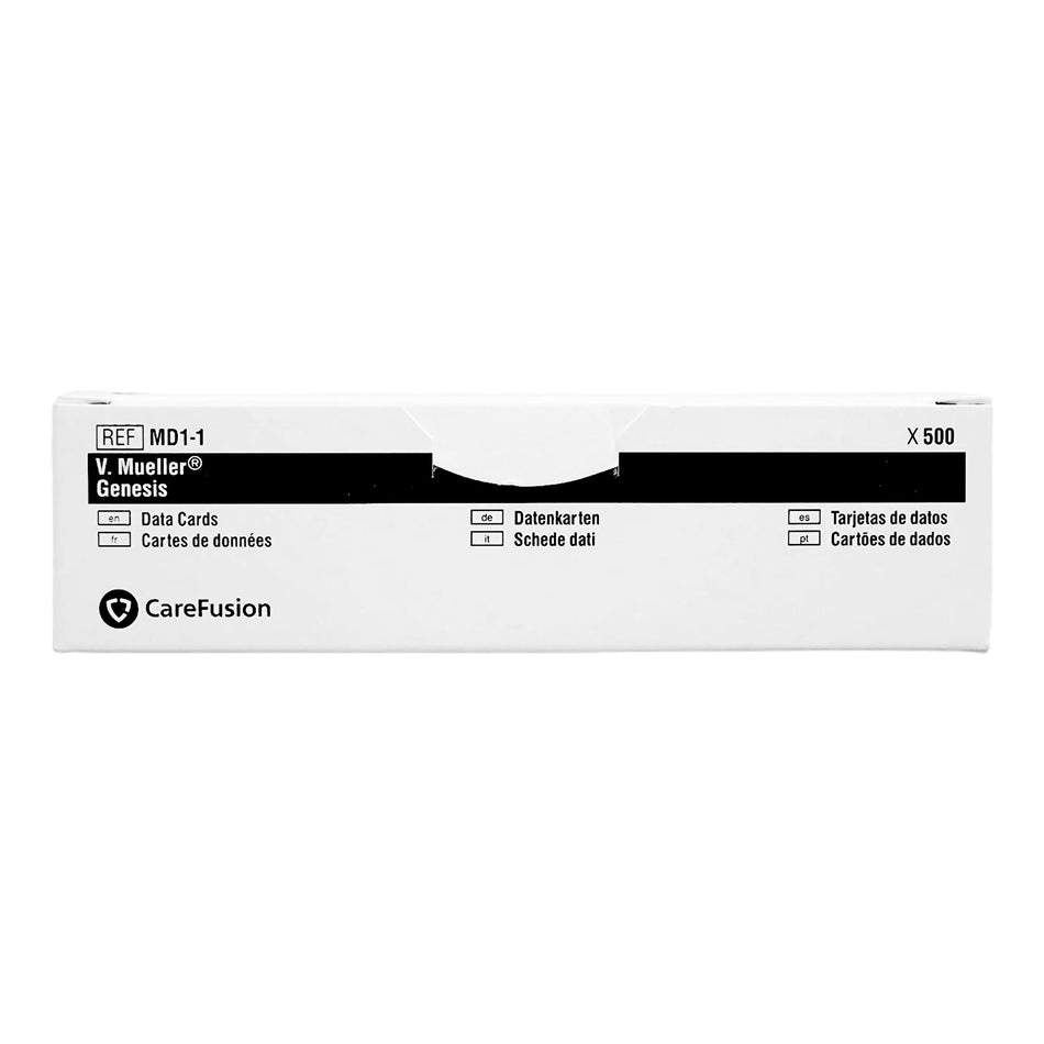 Genesis™ Sterile Processing Data Card for Genesis Containers - Sterilization>Sterilization Accessories - V. Mueller