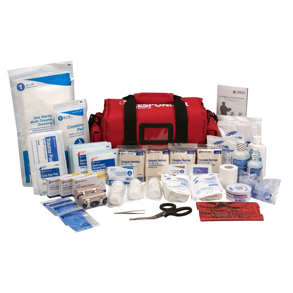 First Aid Only� 24-Person First Responder Kit-First Responder Kit First Aid Only� 24 Person Cordura Semi-rigid Bag