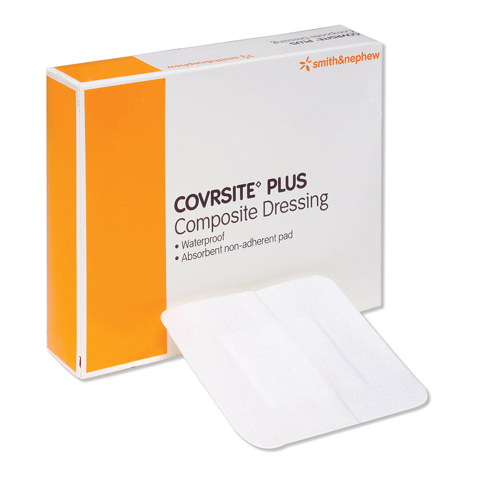 Covrsite Plus Composite Dressing, 6 x 6 inch-Composite Dressing COVRSITE Plus 6 X 6 Inch Square NonSterile