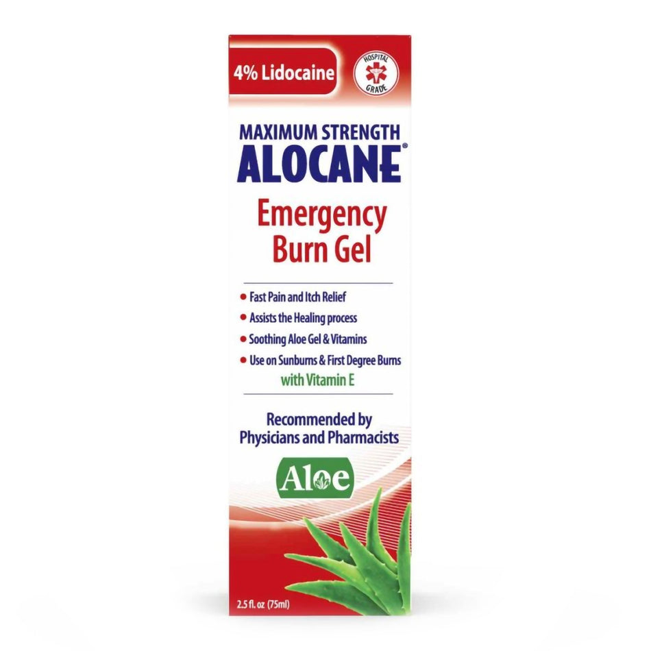 Alocane� Emergency Burn Gel Maximum Strength-Burn Relief Alocane� Maximum Strength Topical Gel 2.5 oz. Tube