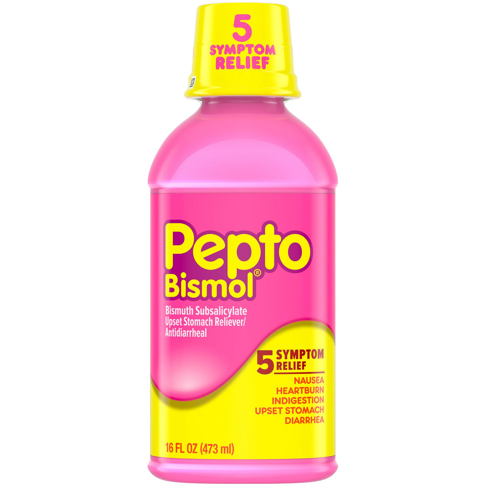 Pepto Bismol® Bismuth Subsalicylate Anti-Diarrheal - Pharmaceuticals>Over the Counter>Gastrointestinal>Anti-Diarrhea - Pro...