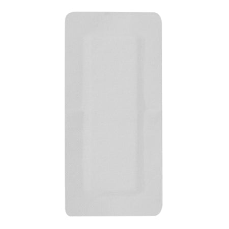 McKesson White Adhesive Dressing, 4 x 8 Inch-Island Dressing McKesson 4 X 8 Inch Rectangle Sterile
