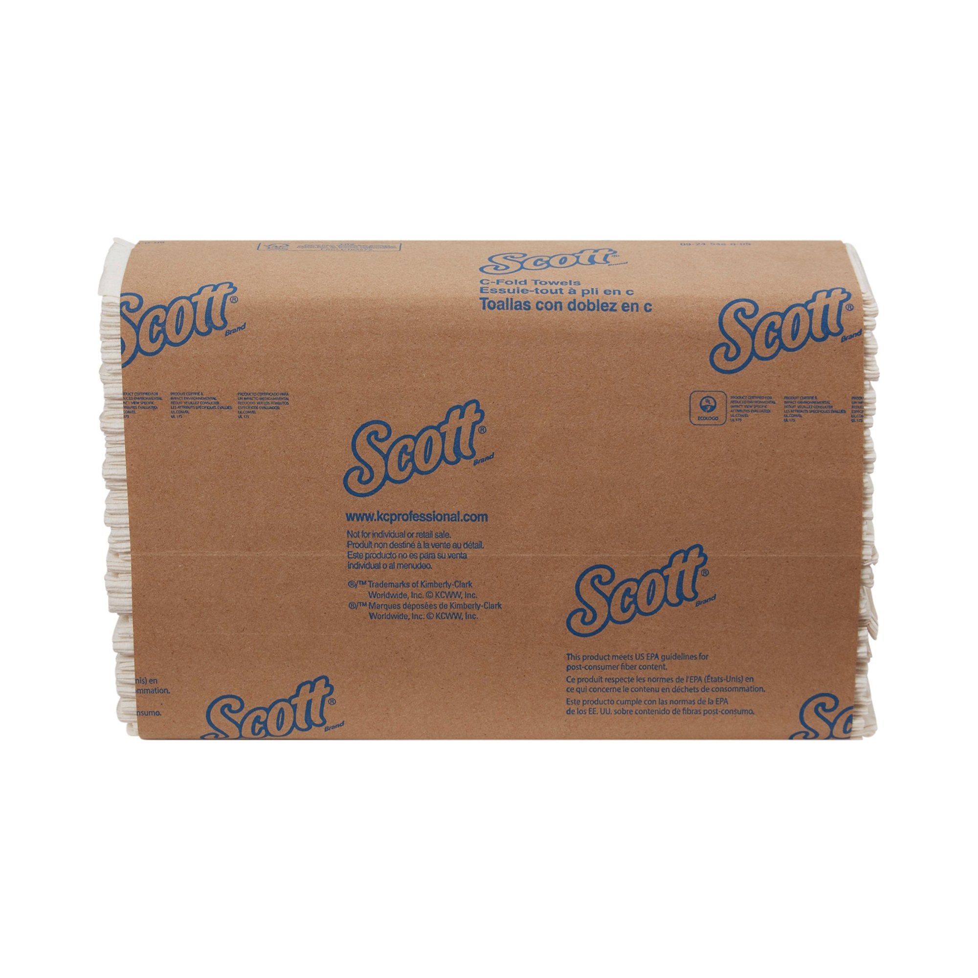 Scott® Essential C-Fold Paper Towel, 10-1/8 x 13-3/20 Inch - Housekeeping>Paper Towels - Kimberly Clark